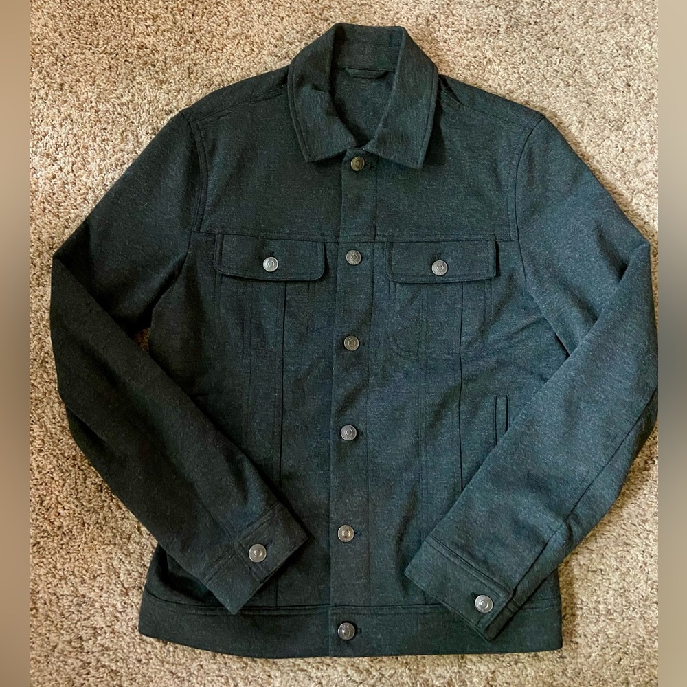 Zara Polyester Trucker Style Jacket